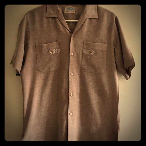 1950’s / ‘60s vintage mod D’Accord button down - Picture 1 of 5